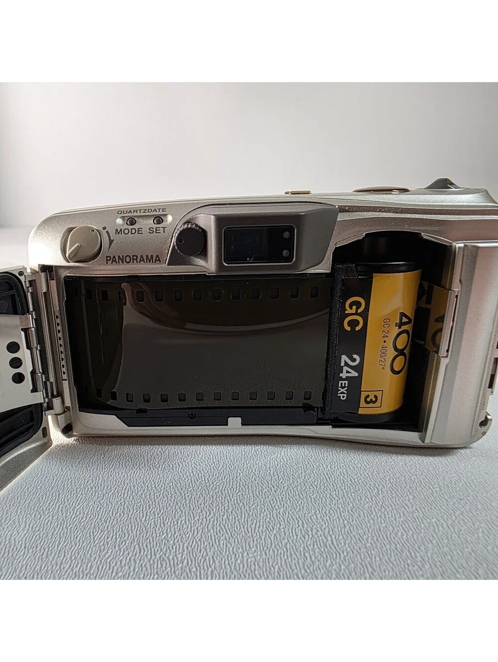 Olympus Stylus Zoom 140 Deluxe 35mm Point & Shoot Film Camera W/Manual Tested